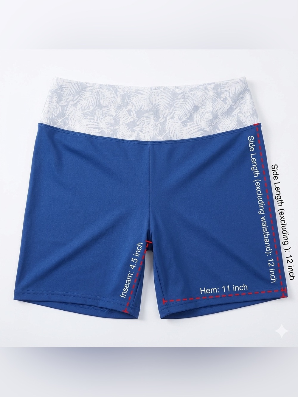 Tranquility by Colorado Clothing Navy Skort with White Fern Print - Picture 8 of 8